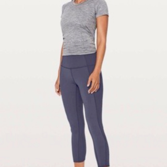 lululemon athletica Pants - Lululemon On Your Mark Crop (23") Midnight Navy